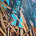 Paula Staniec, In Oblivion, Acrylic painting - panel, panel, 28 x 62