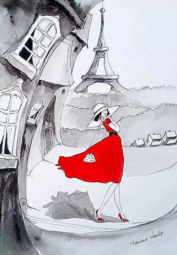 Adriana Laube - W Paryżu należy spacerować wolno