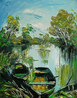 Dorota Łaz - in the reeds