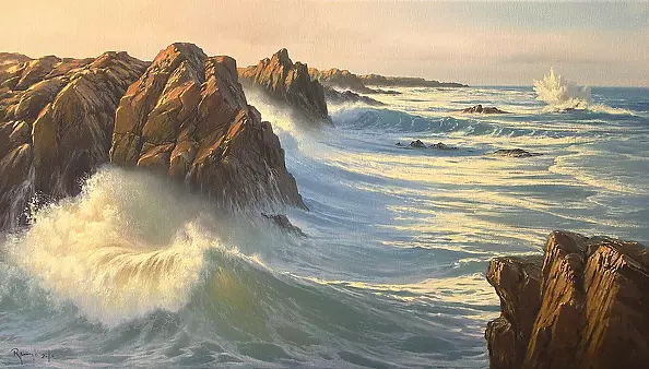 Marek Rużyk - In the glow of sunset