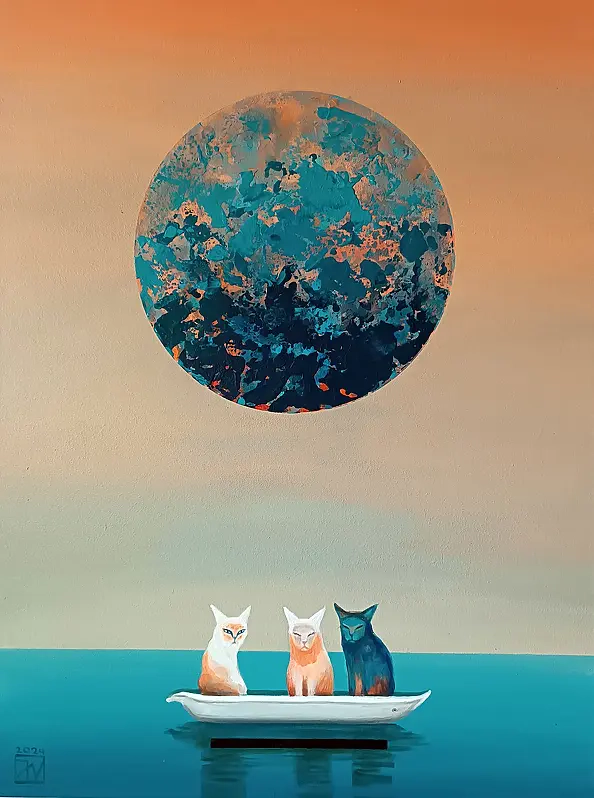 Jadwiga Wolska - In silence under the moon