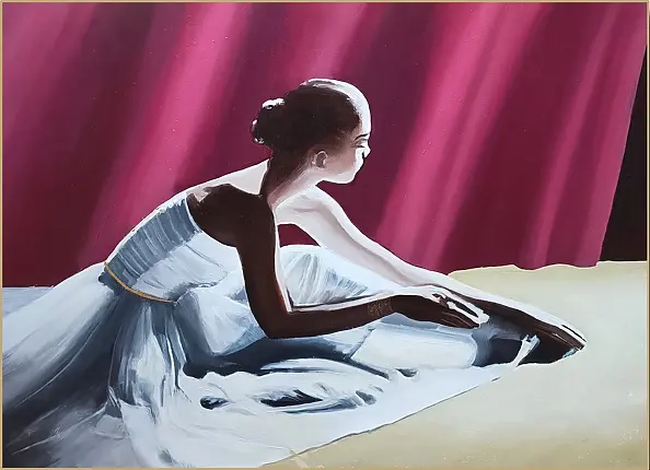 Magdalena Przeklasa Trojan - Dans le silence qui précède le spectacle