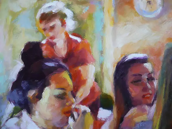 Barbara Gulbinowicz - In the confectionery II