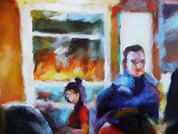 Barbara Gulbinowicz - In the confectionery II