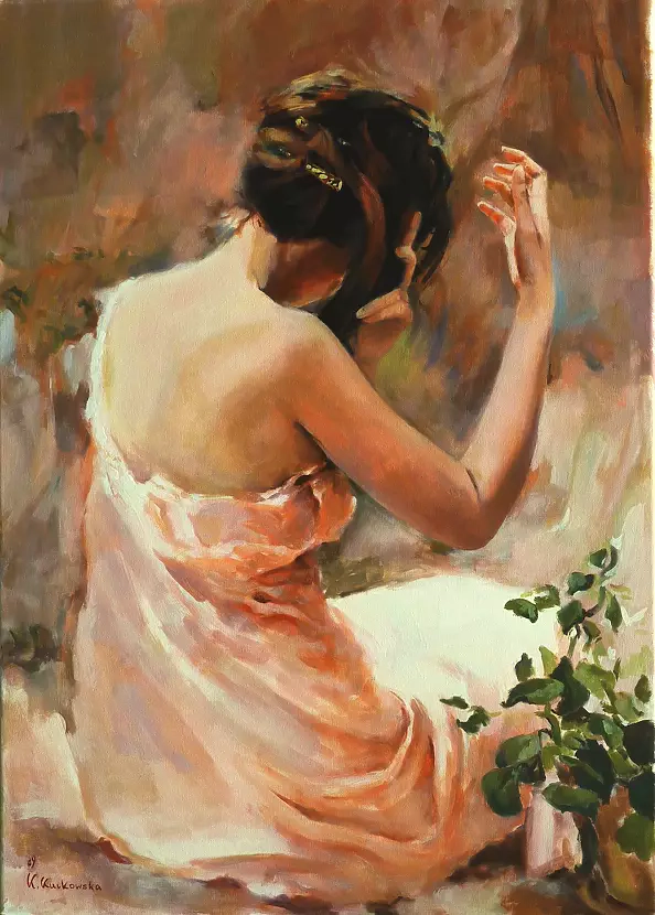 Katarzyna Kurkowska - In red