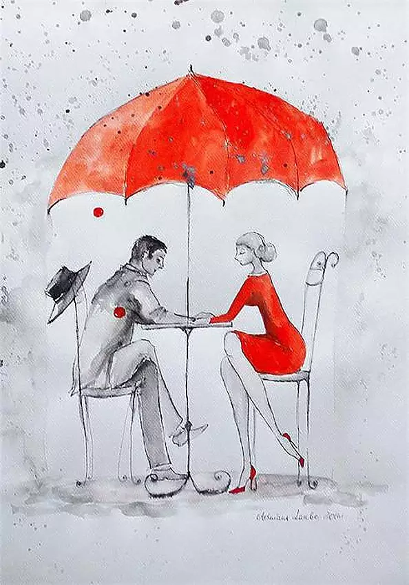 Adriana Laube - In rain