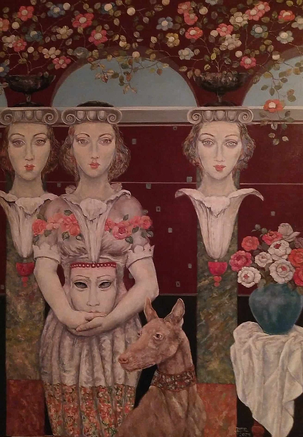 Jerzy Plucha - "W garderobie"