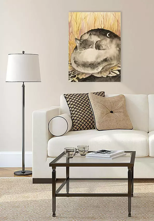 Adriana Laube - In the depths of a wolf sleep