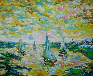 Jerzy Stachura - In tribute to Monet