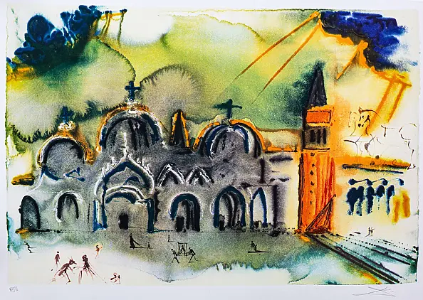 Salvador Dali - A tribute to Venice