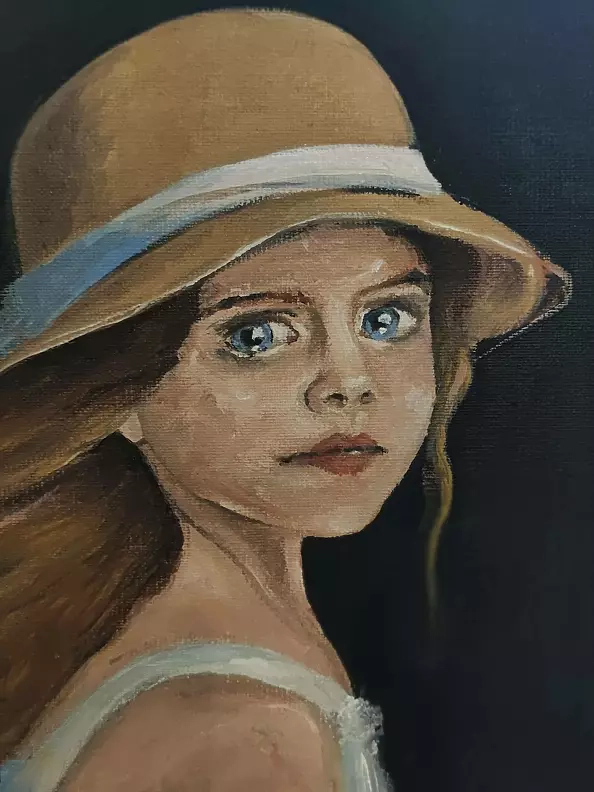 Małgorzata Gazduła - W kapeluszu