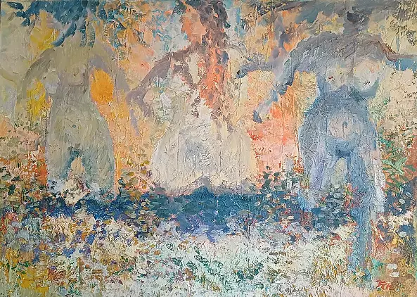 Tadeusz Jurga - In the bath, 2012