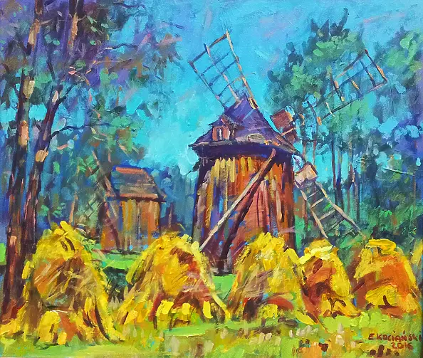 Edward Kociański - In the museum Kolbuszowa