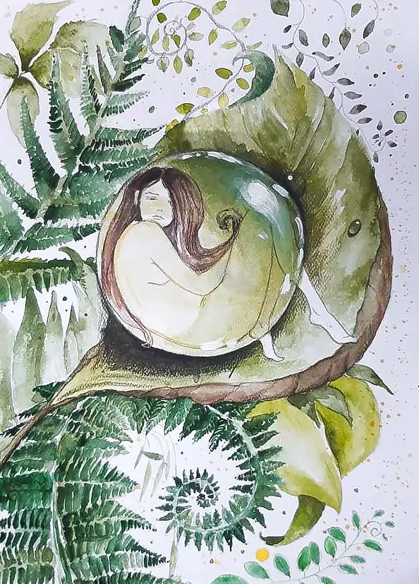 Adriana Laube - In a drop of dew