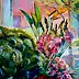Barbara Gulbinowicz - At the flower shop
