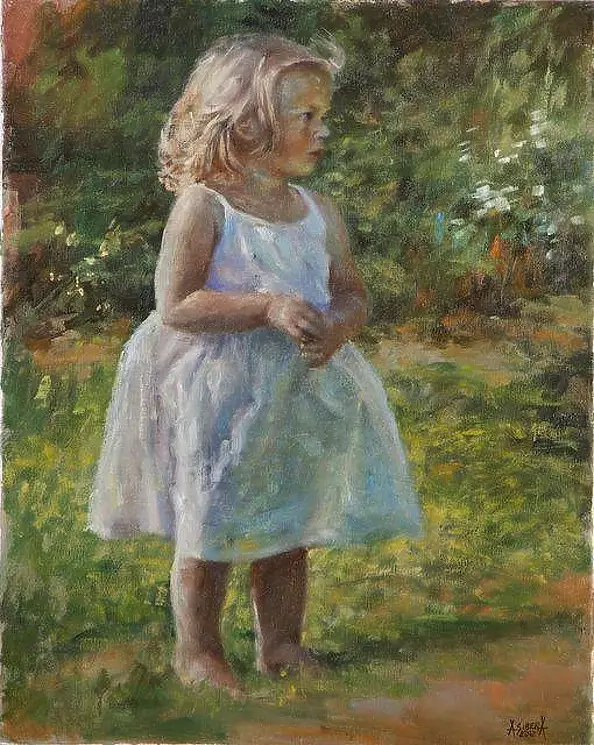 Alina Sibera - In the summer sun