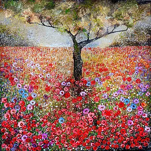 Alicja Kappa - In poppies ..