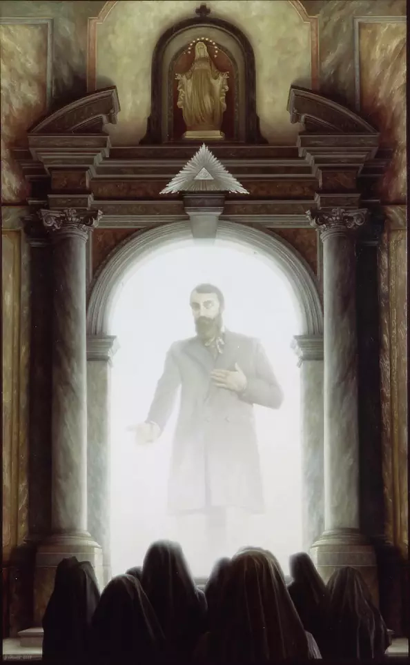 Grzegorz Bialik - In prayer to the Blessed. Edmund Bojanowski