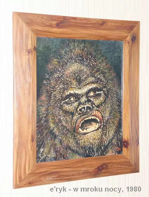 Eryk Maler - In the darkness of the night, 1980