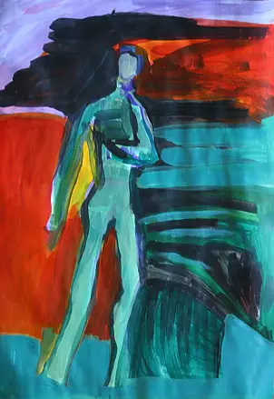 Mariola Paulina Żylińska Jestadt - In fire