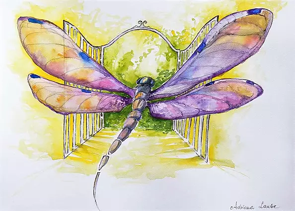 Adriana Laube - In the garden