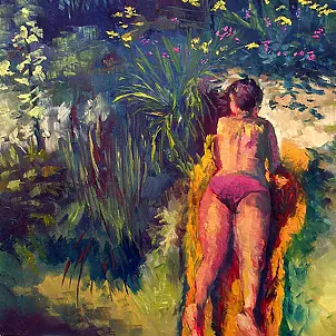 Anna Rudnicka-Litwinek - W ogrodzie