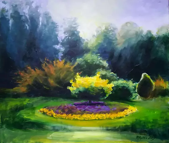 Renata Rychlik - In the botanical garden