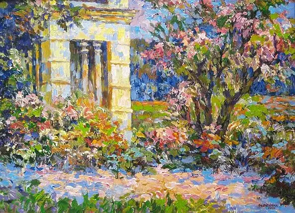 Maria Dziopak - In the garden