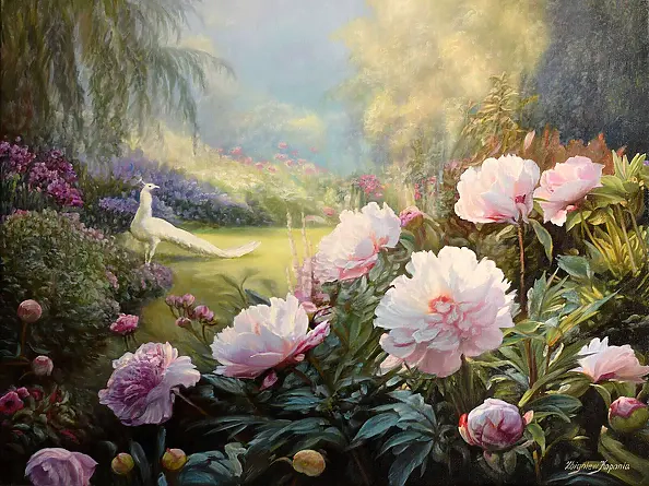 Zbigniew Kopania - In the garden in the morning