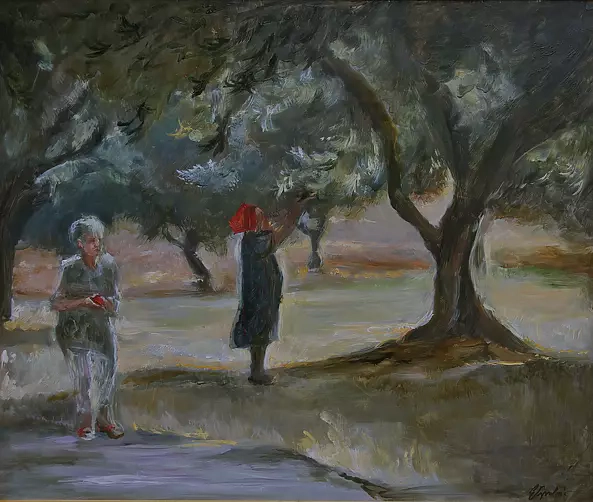 Elżbieta Graboś - W oliwnym ogrodzie