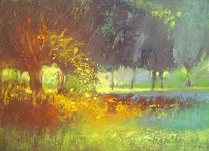 Wacław Jagielski - In an abandoned orchard