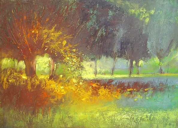 Wacław Jagielski - In an abandoned orchard