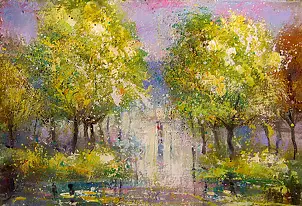 Włodzimierz Draczyński - W parku