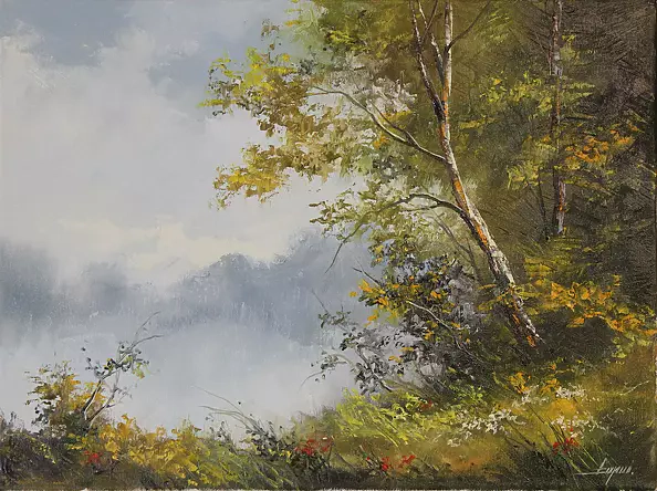 Jerzy Łapuć - W porannym słońcu