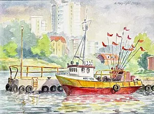 Andrzej Karpiński - The marina