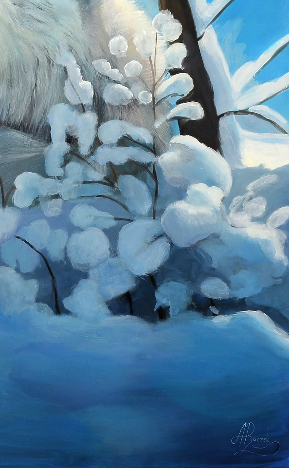 Agata Buczek - "W promieniach zimowego słońca" 