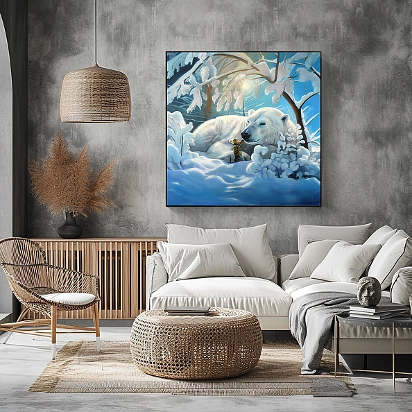 Agata Buczek - "W promieniach zimowego słońca" 