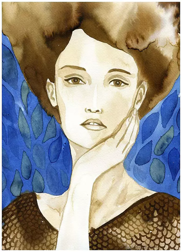 Katarzyna Bruniewska Gierczak - "In retro blue"