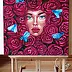 Danuta Kolis - In the Roses - acrylic painting