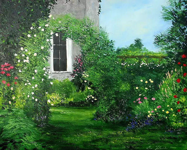 Ewa Jabłońska - W różanym ogrodzie...