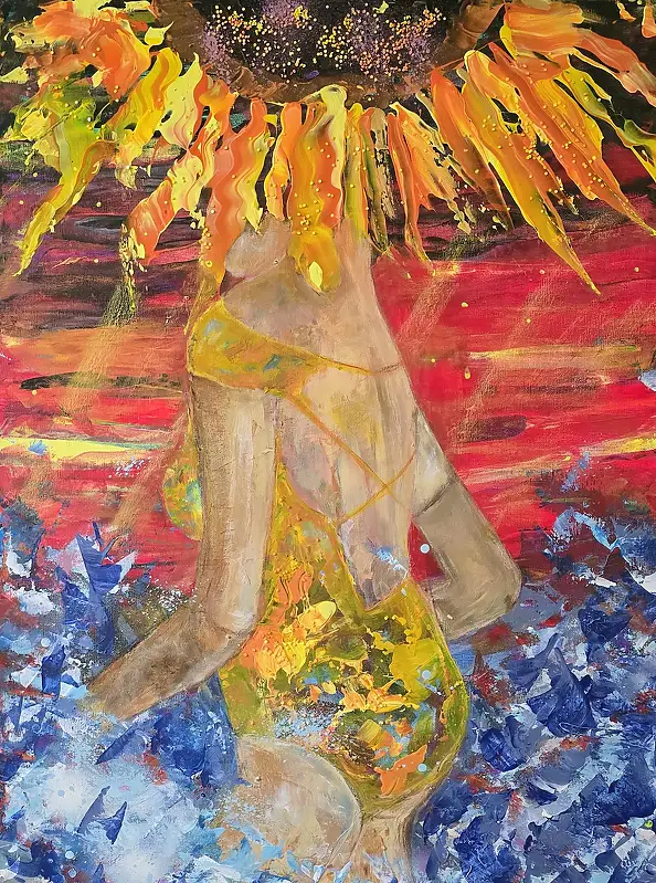 Ewa Mościszko, In the Tuscan sun, Acrylic painting - , 60 x 80