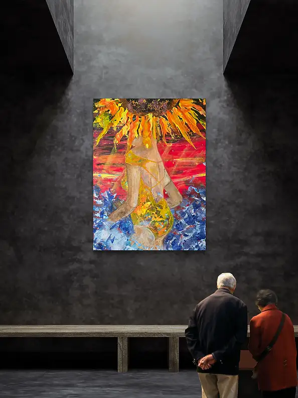 Ewa Mościszko, In the Tuscan sun, Acrylic painting - , 60 x 80