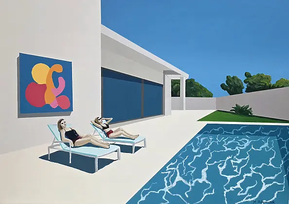 Monika Adamczyk - Bagnato dal sole