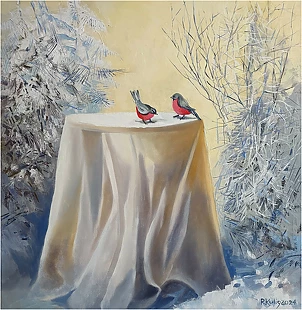 Renata Kulig Radziszewska - In the silver and gold garden