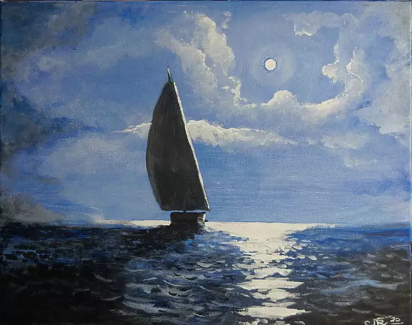 Ryszard Niedźwiedzki - Towards the moon