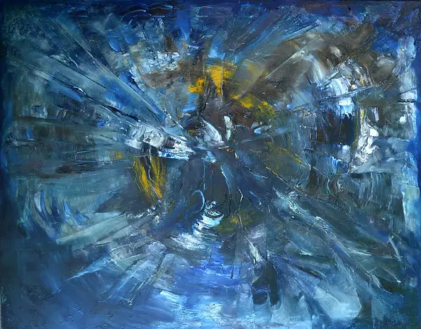 Anna Forycka Putiatycka - The tone blue