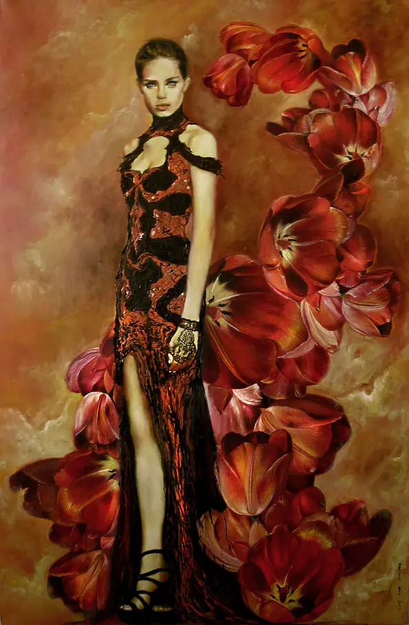 Marlena Selin - W tulipanach