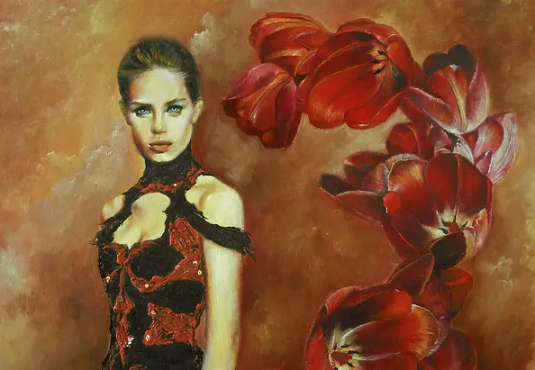 Marlena Selin - W tulipanach