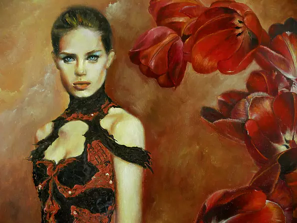 Marlena Selin - W tulipanach