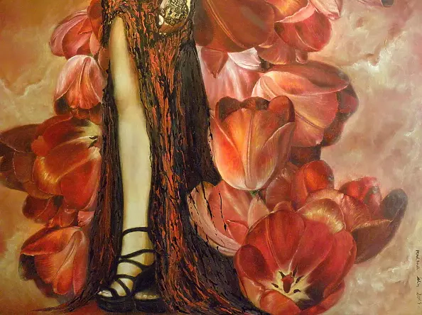 Marlena Selin - W tulipanach